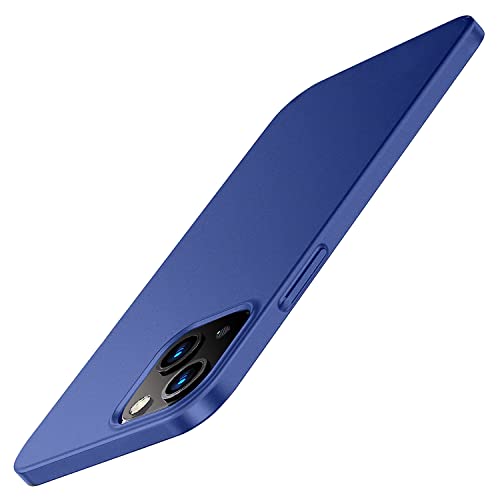 Galful iPhone 13 Hülle 2021, Ultra Dünn Matte Handyhülle Slim Schutzhülle Kratzschutz Hardcase Anti-Rutsch Hard PC Case Cover Kompatibel mit iPhone 13, 6.1 Zoll -Blau von Galful