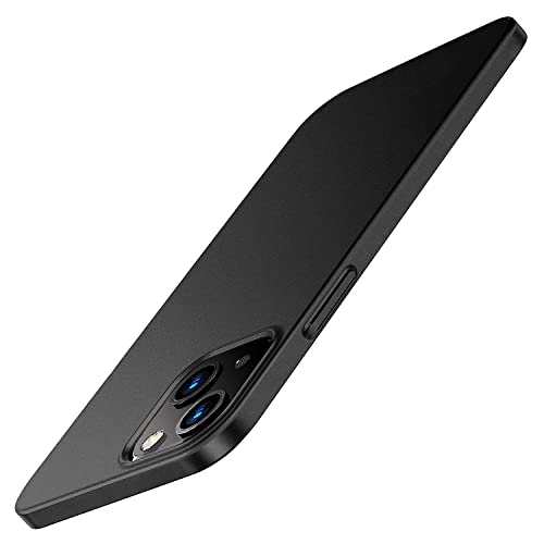 Galful iPhone 13 Hülle 2021, Ultra Dünn Matte Handyhülle Slim Schutzhülle Kratzschutz Hardcase Anti-Rutsch Hard PC Case Cover Kompatibel mit iPhone 13, 6.1 Zoll -Schwarz von Galful