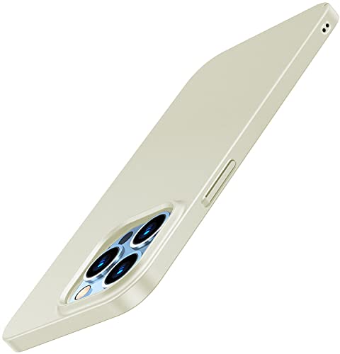Galful iPhone 13 Pro Hülle 2021, Ultra Dünn Matte Handyhülle Slim Schutzhülle Kratzschutz Hardcase Anti-Rutsch Hard PC Case Cover Kompatibel mit iPhone 13 Pro, 6.1 Zoll -Weiß von Galful