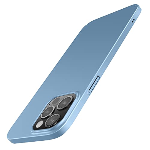 Galful iPhone 14 Pro Hülle 2022 6.1", Ultra Dünn Matte Handyhülle Slim Schutzhülle Kratzschutz Stoßfest Cover Anti-Rutsch Bumper Case Für iPhone 14 Pro Hardcase Hellblau Galful iPhone 14 Pro Hülle 2022 6.1", Ultra Dünn Matte Handyhülle Slim Schutzhülle Kratzschutz Stoßfest Cover Anti-Rutsch Bumper Case Für iPhone 14 Pro Hardcase Hellblau von Galful