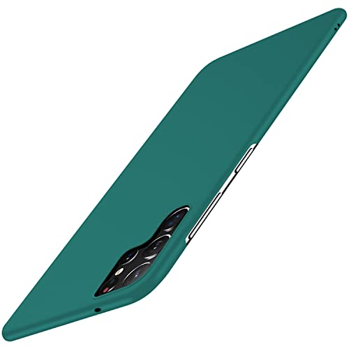 Samsung Galaxy S23 Ultra Hülle 6.8", Ultra Dünn Matte Handyhülle Slim Schutzhülle Kratzschutz Stoßfest Cover Anti-Rutsch Bumper Case Für Samsung Galaxy S23 Ultra Hardcase Grün von Galful