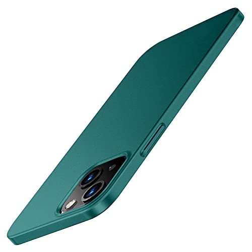 iPhone 13 Hülle 2021, Ultra Dünn Matte Handyhülle Slim Schutzhülle Kratzschutz Hardcase Anti-Rutsch Hard PC Case Cover Kompatibel mit iPhone 13, 6.1 Zoll -Grün von Galful
