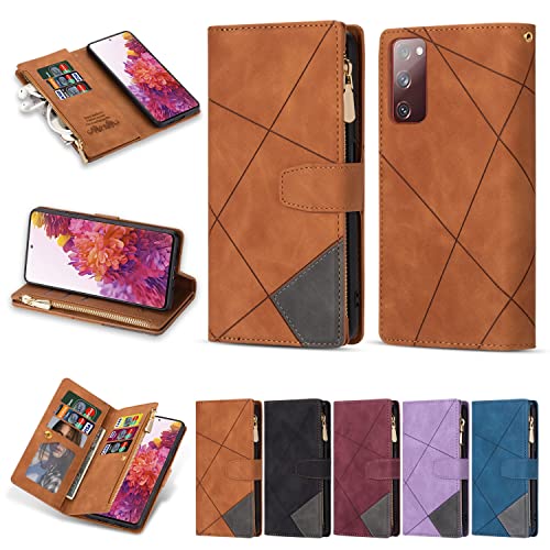 Handyhülle Compatible with Samsung Galaxy. S20 Fe. Geldbörsenfall, Pu. Leder Kartenhalter Slot Mobiltelefon Fallhalter Armband Handy Case Telefon Flip Case Compatible with Samsung Galaxy S20 Fe. Schut Handyhülle Compatible with Samsung Galaxy. S20 Fe. Geldbörsenfall, Pu. Leder Kartenhalter Slot Mobiltelefon Fallhalter Armband Handy Case Telefon Flip Case Compatible with Samsung Galaxy S20 Fe. Schut von GaliJialiB