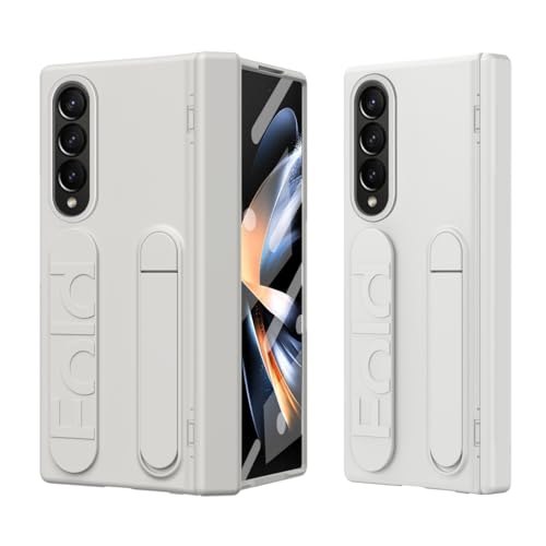Handyhülle Schutzhülle mit Ständer, kompatibel mit Samsung Galaxy Z Fold 4, [integrierter Displayschutz und Handschlaufe] Schutzhülle in Militärqualität, stoßfest, Handyhülle Compatible with Samsung G von GaliJialiB