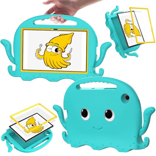 Tablet-PC-Hülle, kompatibel mit Samsung Galaxy Tab A7, 26,7 cm (10,4 Zoll) (SM-T500/T505/T507), leicht, stoßfest, Kinderabdeckung, rutschfeste Ecken, Tablet-Hülle mit Schultergurt, kompatibel mit von GaliJialiB