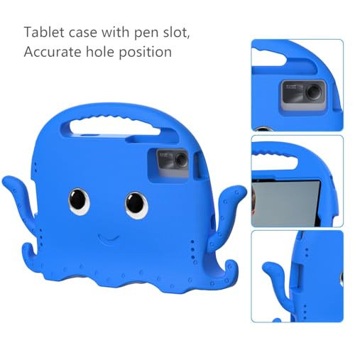 Tablet-PC-Hülle, kompatibel mit Samsung Tab S7/S8 11 Zoll (SM-X700/X706/T870/T875), leicht, stoßfest, Kinderabdeckung, rutschfeste Ecken, Tablet-Hülle mit Schultergurt, kompatibel mit Kindern B von GaliJialiB