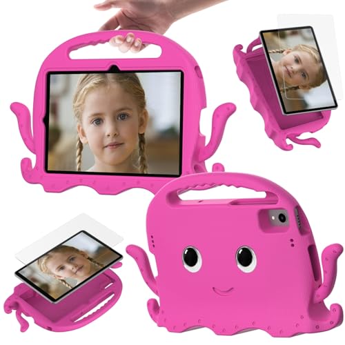 Tablet PC Hülle Kompatibel mit Samsung Galaxy Tab S6 10,5 Zoll 2019 (Modell SM-T860 / T865 / T867) Hülle, leichte stoßfeste Kinderhülle, Anti-Rutsch-Ecken Tablet-Hülle Compatible with Kinder Jungen Sc von GaliJialiB