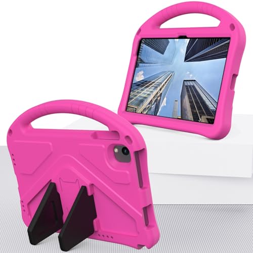 Tablet PC Hülle Kompatibel mit Urao C107 10,1 Zoll Jeazans OC101/C107 Android (2024) Hülle, leichte EVA-Tablet-Abdeckung mit verstellbarem Riemen, stoßfestem Griff und tragbarer Schutzhülle mit Stände von GaliJialiB