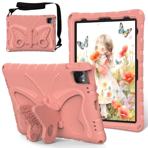 Tablet PC Hülle Kompatibel mit der Hülle Compatible with das iPad der 10. Generation (10,9 Zoll, 2022), leichte, robuste, stoßfeste Schutzhülle aus EVA, kinderfreundliche Vollabdeckung mit Schultergur von GaliJialiB