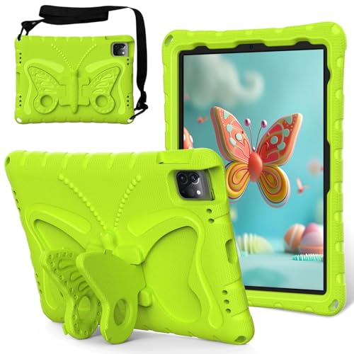 Tablet PC Hülle Kompatibel mit der Hülle Compatible with das iPad der 10. Generation (10,9 Zoll, 2022), leichte, robuste, stoßfeste Schutzhülle aus EVA, kinderfreundliche Vollabdeckung mit Schultergur von GaliJialiB