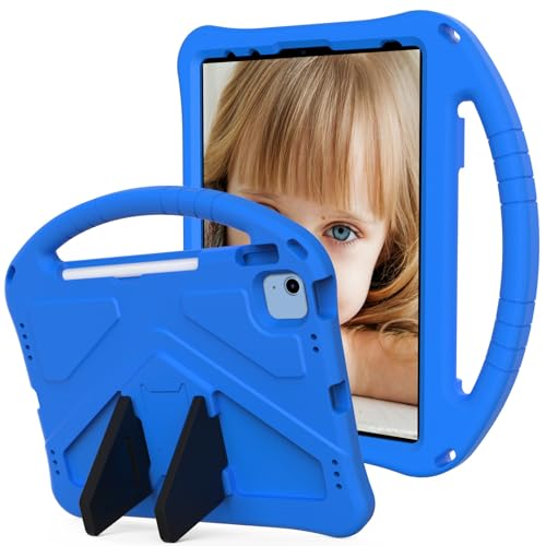 Tablet PC Hülle Kompatibel mit iPad 10. Generation 10,9 Zoll 2022 Hülle Kinderhülle Leichte EVA-Tablet-Abdeckung mit verstellbarem Riemen, stoßfestem Griff und Ständer Compatible with Kinder, tragbare von GaliJialiB