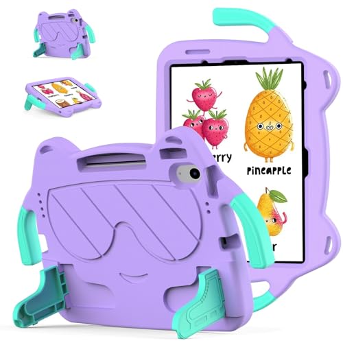 Tablet PC Hülle Schutzhülle kompatibel mit iPad 10. Generation 10,9 Zoll 2022, leichte, stoßfeste Eva-Hülle Compatible with Kinder, mit Griffständer, Dicke, stoßfeste Tablet-Hülle Compatible with die von GaliJialiB