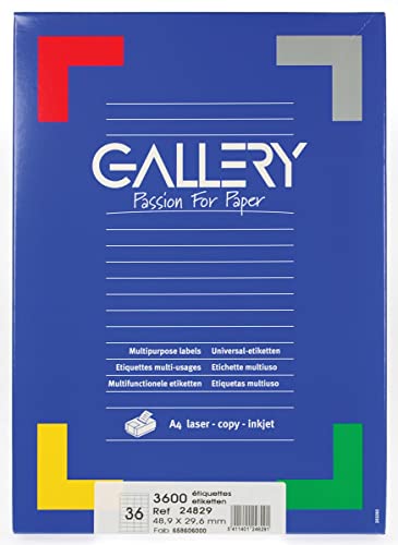 Gallery Labels 48.9 x 29.6mm 100 Sheets Gallery Labels 48.9 x 29.6mm 100 Sheets von Gallery