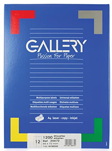 Gallery Labels 66 x 72 mm, 100 Sheets Gallery Labels 66 x 72 mm, 100 Sheets von Gallery