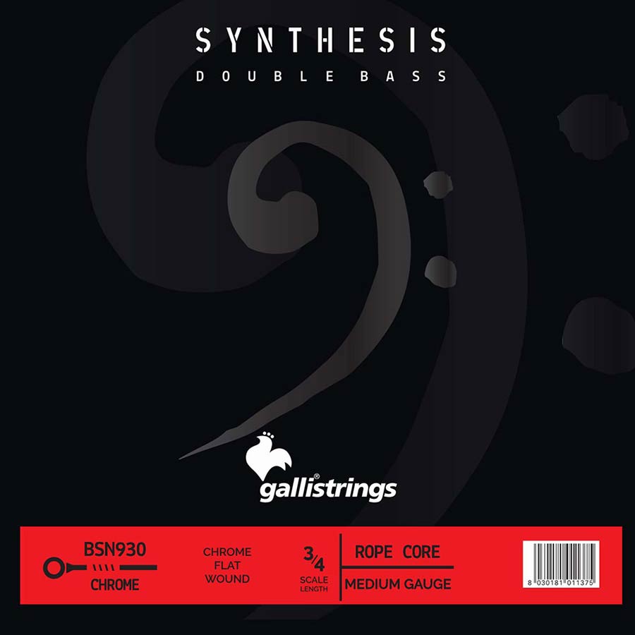 Galli Strings Synthesis BSN930 Medium Flatwound Strings for 3/4 Double Bass Galli Strings Synthesis BSN930 Medium Flatwound Strings for 3/4 Double Bass von Galli Strings