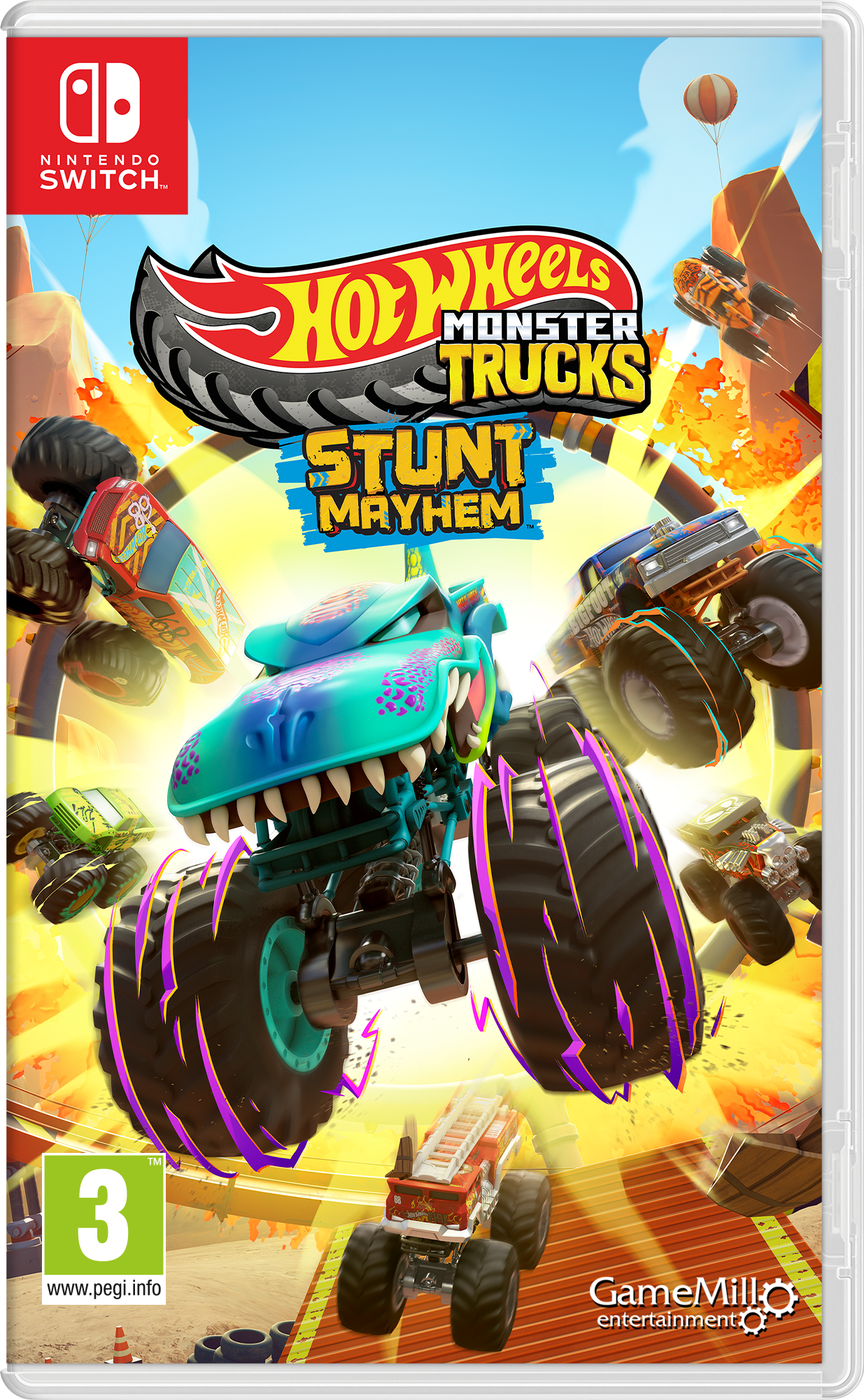 Hot Wheels Monster Trucks: Stunt Mayhem Hot Wheels Monster Trucks: Stunt Mayhem von Game Mill