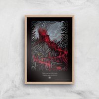 Game of Thrones My Queen Giclee Art Print - A4 - Wooden Frame von Game Of Thrones