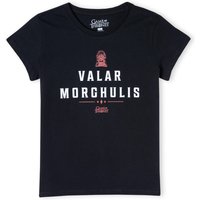 Game of Thrones Valar Morghulis Damen T-Shirt - Schwarz - L - Schwarz von Game Of Thrones