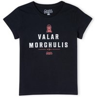 Game of Thrones Valar Morghulis Damen T-Shirt - Schwarz - XS - Schwarz von Game Of Thrones