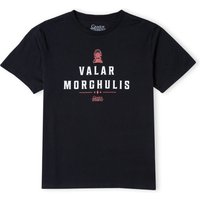 Game of Thrones Valar Morghulis Herren T-Shirt - Schwarz - S von Game Of Thrones