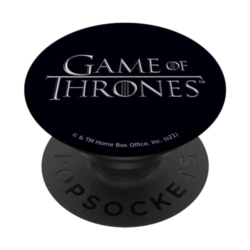 Game of Thrones Chrome Logo PopSockets mit austauschbarem PopGrip von Game of Thrones