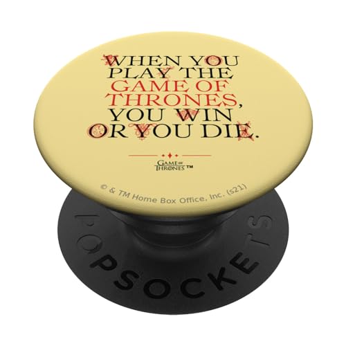 Game of Thrones When You Play PopSockets mit austauschbarem PopGrip von Game of Thrones