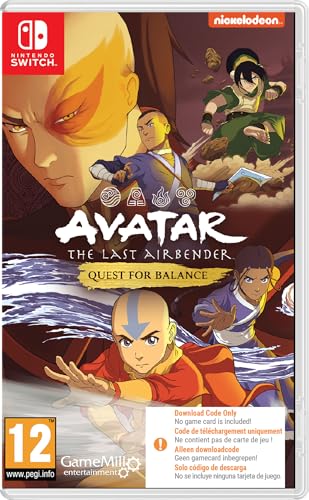 Avatar The Last Airbender Quest for Balance (Code in Box) von GameMill Entertainment