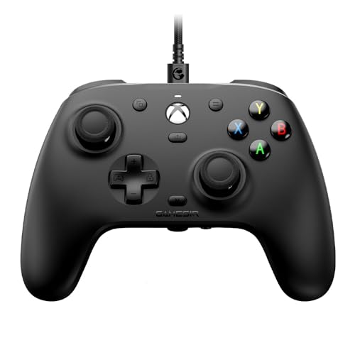 GameSir G7 Kabelgebundener Controller, 2 Austauschbaren Farbe Faceplate, 3,5-mm-Kopfhöreranschluss, Einstellbarer Auslösezone und Vibrationspegel Funktioniert für Xbox Series S/X und Windows 11/10/7 von GameSir