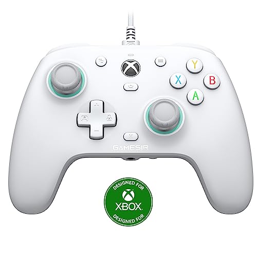 GameSir G7 SE Offiziell lizenzierter Xbox One-Controller mit Hall-Effekt-Sticks für Windows 10/11, Xbox One, Xbox Series X/S, PC-Gamepad mit 3,5-mm-Kopfhöreranschluss, programmierbare Zurück-Taste von GameSir