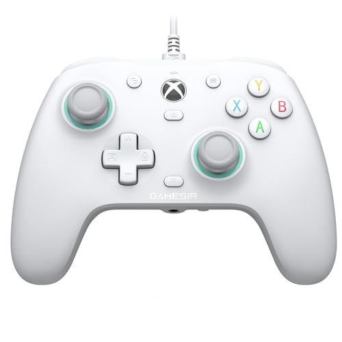 GameSir G7 SE Offiziell lizenzierter Xbox One-Controller mit Hall-Effekt-Sticks für Windows 10/11, Xbox One, Xbox Series X/S, PC-Gamepad mit 3,5-mm-Kopfhöreranschluss, programmierbare Zurück-Taste von GameSir