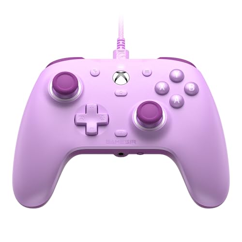 GameSir G7 SE Wired Controller für Xbox Series X|S, Xbox One & Windows 10/11, Plug and Play Gaming Gamepad mit Hall-Effekt Joysticks/Hall Trigger, 3.5mm Audio Jack - Lila GameSir G7 SE Wired Controller für Xbox Series X|S, Xbox One & Windows 10/11, Plug and Play Gaming Gamepad mit Hall-Effekt Joysticks/Hall Trigger, 3.5mm Audio Jack - Lila von GameSir