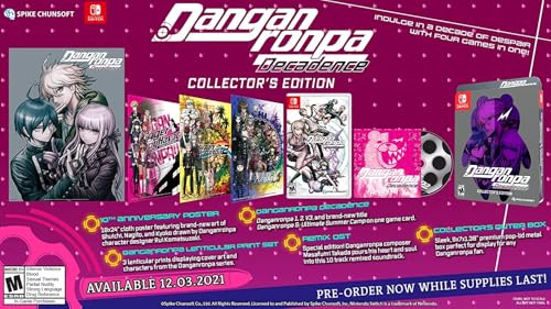 Danganronpa Decadence: COLLECTOR'S EDITION (輸入版:北米) – Switch von Gamequest