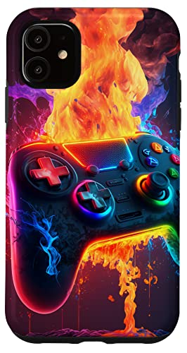 Hülle für iPhone 11 Gamer Ästhetische Grafik Gaming Videospiele Jungen Teenager Kinder von Gamer Aesthetic Graphic Gaming Video Games Boys