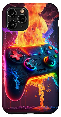 Hülle für iPhone 11 Pro Gamer Ästhetische Grafik Gaming Videospiele Jungen Teenager Kinder von Gamer Aesthetic Graphic Gaming Video Games Boys