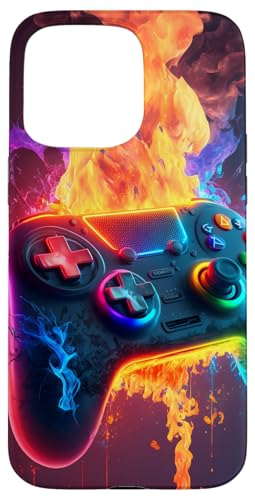 Hülle für iPhone 15 Pro Max Gamer Ästhetische Grafik Gaming Videospiele Jungen Teenager Kinder von Gamer Aesthetic Graphic Gaming Video Games Boys