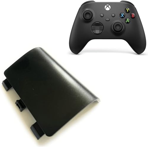 Gamer Gear Batteriefachabdeckung für Xbox Series X Controller - Ersatz Xbox Controller Abdeckung - Schwarzer Xbox Controller Batteriefachdeckel - Nicht für Xbox One Controller von Gamer Gear