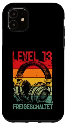 13. Geburtstag Jungen Video Gamer Level 13 Unlocked Jungs Hülle für iPhone 11 13. Geburtstag Jungen Video Gamer Level 13 Unlocked Jungs Hülle für iPhone 11 von Gamer Geburtstag Zocker Jugend Teenager Spieler