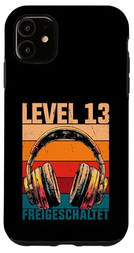 13. Geburtstag Jungen Video Gamer Level 13 Unlocked Jungs Hülle für iPhone 11 13. Geburtstag Jungen Video Gamer Level 13 Unlocked Jungs Hülle für iPhone 11 von Gamer Geburtstag Zocker Jugend Teenager Spieler