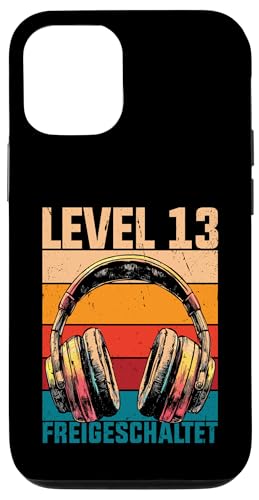 13. Geburtstag Jungen Video Gamer Level 13 Unlocked Jungs Hülle für iPhone 12/12 Pro von Gamer Geburtstag Zocker Jugend Teenager Spieler
