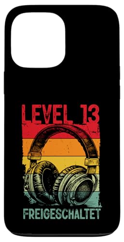 13. Geburtstag Jungen Video Gamer Level 13 Unlocked Jungs Hülle für iPhone 13 Pro Max 13. Geburtstag Jungen Video Gamer Level 13 Unlocked Jungs Hülle für iPhone 13 Pro Max von Gamer Geburtstag Zocker Jugend Teenager Spieler