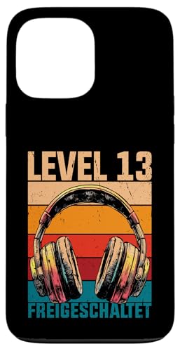 13. Geburtstag Jungen Video Gamer Level 13 Unlocked Jungs Hülle für iPhone 13 Pro Max 13. Geburtstag Jungen Video Gamer Level 13 Unlocked Jungs Hülle für iPhone 13 Pro Max von Gamer Geburtstag Zocker Jugend Teenager Spieler