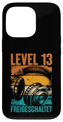13. Geburtstag Jungen Video Gamer Level 13 Unlocked Jungs Hülle für iPhone 13 Pro 13. Geburtstag Jungen Video Gamer Level 13 Unlocked Jungs Hülle für iPhone 13 Pro von Gamer Geburtstag Zocker Jugend Teenager Spieler