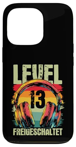 13. Geburtstag Jungen Video Gamer Level 13 Unlocked Jungs Hülle für iPhone 13 Pro 13. Geburtstag Jungen Video Gamer Level 13 Unlocked Jungs Hülle für iPhone 13 Pro von Gamer Geburtstag Zocker Jugend Teenager Spieler