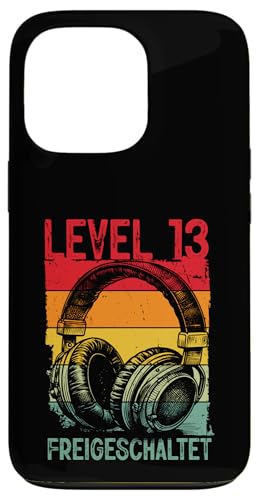 13. Geburtstag Jungen Video Gamer Level 13 Unlocked Jungs Hülle für iPhone 13 Pro 13. Geburtstag Jungen Video Gamer Level 13 Unlocked Jungs Hülle für iPhone 13 Pro von Gamer Geburtstag Zocker Jugend Teenager Spieler