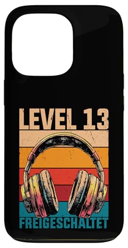 13. Geburtstag Jungen Video Gamer Level 13 Unlocked Jungs Hülle für iPhone 13 Pro 13. Geburtstag Jungen Video Gamer Level 13 Unlocked Jungs Hülle für iPhone 13 Pro von Gamer Geburtstag Zocker Jugend Teenager Spieler