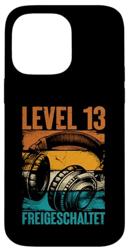 13. Geburtstag Jungen Video Gamer Level 13 Unlocked Jungs Hülle für iPhone 14 Pro Max 13. Geburtstag Jungen Video Gamer Level 13 Unlocked Jungs Hülle für iPhone 14 Pro Max von Gamer Geburtstag Zocker Jugend Teenager Spieler