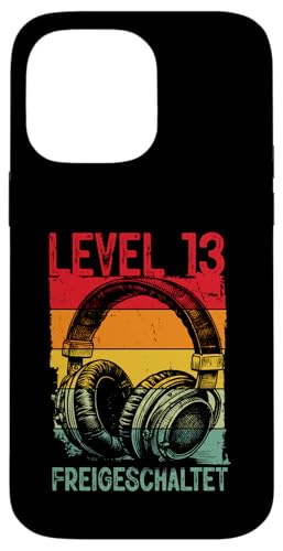13. Geburtstag Jungen Video Gamer Level 13 Unlocked Jungs Hülle für iPhone 14 Pro Max 13. Geburtstag Jungen Video Gamer Level 13 Unlocked Jungs Hülle für iPhone 14 Pro Max von Gamer Geburtstag Zocker Jugend Teenager Spieler