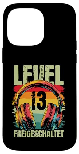 13. Geburtstag Jungen Video Gamer Level 13 Unlocked Jungs Hülle für iPhone 14 Pro Max 13. Geburtstag Jungen Video Gamer Level 13 Unlocked Jungs Hülle für iPhone 14 Pro Max von Gamer Geburtstag Zocker Jugend Teenager Spieler