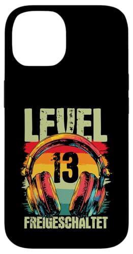 13. Geburtstag Jungen Video Gamer Level 13 Unlocked Jungs Hülle für iPhone 14 13. Geburtstag Jungen Video Gamer Level 13 Unlocked Jungs Hülle für iPhone 14 von Gamer Geburtstag Zocker Jugend Teenager Spieler