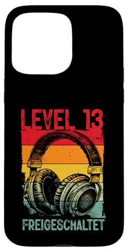 13. Geburtstag Jungen Video Gamer Level 13 Unlocked Jungs Hülle für iPhone 15 Pro Max 13. Geburtstag Jungen Video Gamer Level 13 Unlocked Jungs Hülle für iPhone 15 Pro Max von Gamer Geburtstag Zocker Jugend Teenager Spieler